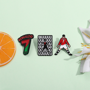 Broche Creativo <span class=keywords><strong>de</strong></span> Jugador <span class=keywords><strong>de</strong></span> Fútbol <span class=keywords><strong>de</strong></span> <span class=keywords><strong>Portugal</strong></span>, Pin <span class=keywords><strong>de</strong></span> Solapa <span class=keywords><strong>de</strong></span> Esmalte <span class=keywords><strong>de</strong></span> Lujo con Imperdible, Número Personalizado 7, Insignia <span class=keywords><strong>de</strong></span> Recuerdo <span class=keywords><strong>de</strong></span> Fútbol <span class=keywords><strong>de</strong></span> Ronaldo - Product Image 3