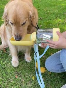 Tazón de alimentación de viaje para mascotas al aire libre ajustable, vendedor caliente, botella OEM ODM, cuenco de viaje plegable portátil para perros, cuencos para perros - Product Image 2