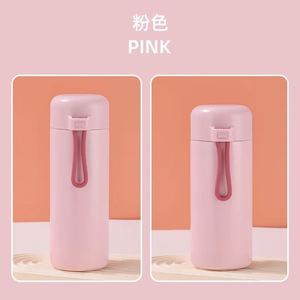 <b>Mini</b> Logo Custom Stainless Steel Insulated Vacuum Thermos Hot & Cold Drinks Flask for Leak Proof Water <b>Bottle</b> Tumbler - Product Image 3