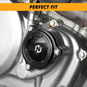 NICECNC para <span class=keywords><strong>Honda</strong></span> XR650L 1993-2024 XR 650L <span class=keywords><strong>2023</strong></span> 2022 2021 <span class=keywords><strong>Motocross</strong></span> Tapa Transparente del Filtro de Aceite del Motor XR600R 1990-2000 - Product Image 2