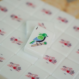Juego de Mahjong Americano de Acrílico Personalizado de 160 Fichas, Estilo Viral de Redes Sociales, para Creadores de Contenido - Product Image 6