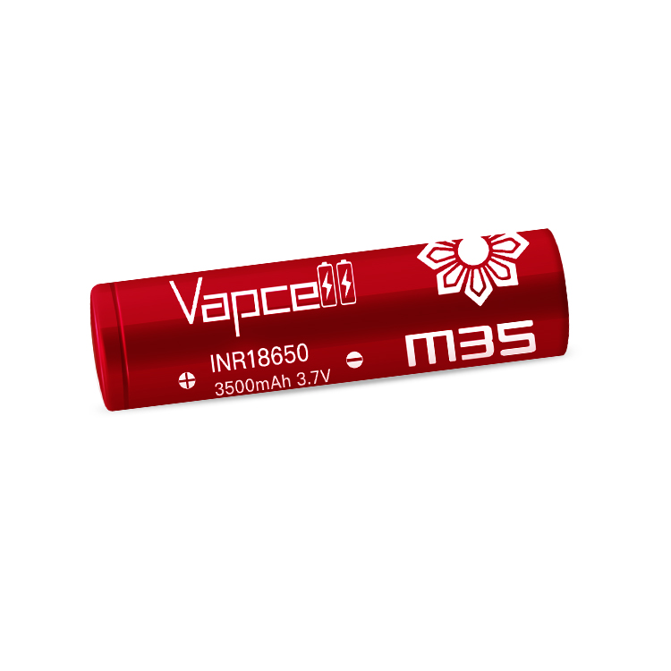 В наличии, батарея высокой емкости Vapcell 18650 M35 3500 мАч 10A 3,7 в для фонарика