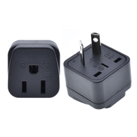 Adaptateur de voyage Nouvelle-Zélande vers les États-Unis et l'Australie avec prise de type I pour ordinateur portable, appareil photo et téléphone portable AC 100-250V, neuf