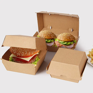 Custom biodegradable eco friendly food grade paper fast food packaging tray hot dog box corn dog stick paper packaging box