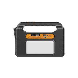 Sistema de Iluminación Solar Multifuncional con Altavoz Bluetooth, Lámpara Solar LED Portátil de Mano para Emergencias, para Acampar y Uso en Exteriores - Product Image 1