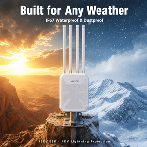 Routeur WiFi 7 extérieur étanche IP67 WAVLINK BE5100 WN573HBE2 avec antenne à gain élevé de 8 dBi, vente en gros - Product Image 3