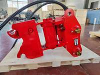 Rotateur d'inclinaison hydraulique robuste, coupleur rapide hydraulique construit aux normes européennes avec S40 S45 garantie de 18 mois