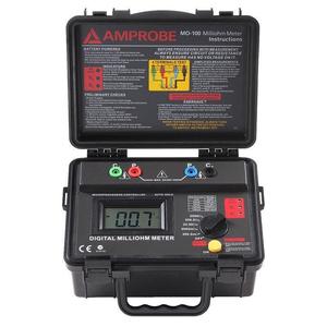 Amprobe Mo-100 Mégohmmètre numérique 0-200M 12V Alimenté par batterie Testeur de résistance portable - Product Image 1