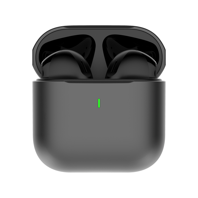 Zinc Alloy for Bluetooth 5.3 TWS Earbuds with 13mm Driver 4.5H Music & 3H Talk Time Touch Control Noise Cancelling Headphones