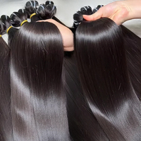 Venta al por Mayor de Cabello Humano Virgen Vietnamita e Indio 100% Natural, Grado 15A, Sin Procesar, Cutícula Alineada, Extensiones de Cabello Humano