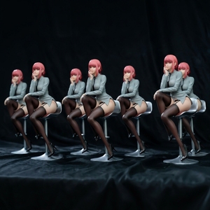 Figurines d'Anime <span class=keywords><strong>Makima</strong></span> en Position Assise - Modèles de Jeux d'Anime, Jouets Tendance, Figurines d'Anime, Décorations de Table et Cadeaux d'Anniversaire - Product Image 1