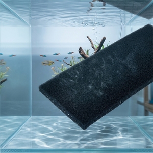 Éponge filtrante pour <span class=keywords><strong>aquarium</strong></span> à filtration profonde, favorise la croissance des bactéries nitrifiantes, élimine l'ammoniac et les nitrites - Product Image 1