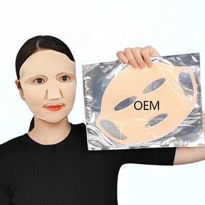 Mascarilla de Hidrogel 3D V-Lift con Lazos para las Orejas para Reafirmar el Rostro y el Cuello, Tensor de Papada, Lifting Nocturno, Marca Privada OEM - Product Image 5