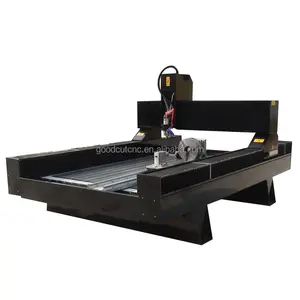 Rekabetçi fiyat taş bit 8*4 cnc corian router makine ile döner