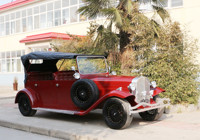 Coche de Turismo de 5 plazas, coche clásico eléctrico, coche antiguo de turismo con certificado CE