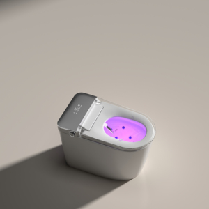 Thông Minh Thông Minh Hình Dạng U Nhà Vệ Sinh Tự Động Nước Tủ Quần Áo Nước Nóng Ghế Điều Khiển Từ Xa Thiết Kế Mới Thương Mại Tầng Thường vụ Tủ Quần Áo - Product Image 6