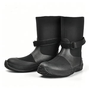 Botas de Buceo de Corte Alto, 5mm, Neopreno Vulcanizado, Térmicas, Impermeables, con Soporte para el Tobillo, Botas Resistentes para Traje Seco para Hombre - Product Image 1