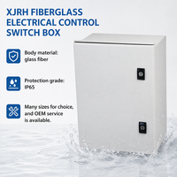Boîtier de commande électrique en fibre de verre XJRH, boîte de distribution extérieure, boîte de jonction étanche en plastique IP65