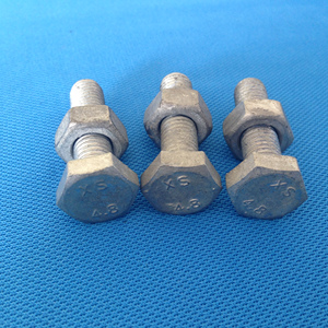 Pernos de Alta Resistencia, Fijación Galvanizada en Zinc <span class=keywords><strong>HDG</strong></span> DIN931/933, Perno Hexagonal y Tuerca BSW UNC Din931 933 934 M12 16 22 24 30 - Product Image 6