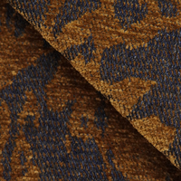 Échantillon de 0,5 m de tissu en denim chenille jacquard doux, épais, chaud et extensible pour vestes, pantalons, textiles de maison et vêtements