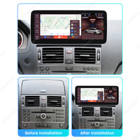 Autoradio Navifly Snapdragon 680 avec système Android, écran IPS pour Benz C W204 2008-2010 NTG 4.0 avec Car Play Auto