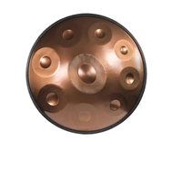 Factory Supply Handpan Drums Sets 9 Notes Steel Hand Drum with Soft Hand Pan Bag/Stand Percussion Instruments Drum