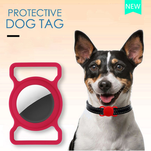 Collares de Silicona Antipérdida para Perros con Funda para <span class=keywords><strong>Apple</strong></span> Airtag, Collares para Mascotas - Product Image 3
