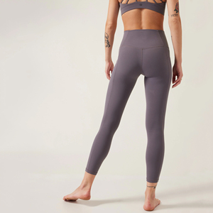 Leggings de yoga taille moyenne personnalisés pantalons de fitness sans couture à séchage rapide respirants pour les femmes - Product Image 4