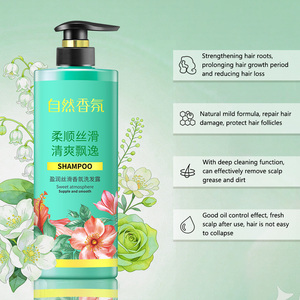 Champú de Lujo Personalizado con Aceite de Perfume, Limpieza Profunda, Reparación, Nutrición, Crecimiento del Cabello, Anticaspa, 800/1200ml, Fabricante de Champú - Product Image 3