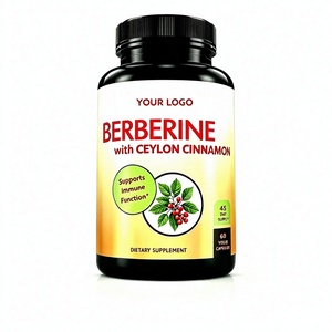 Service OEM – Nouvelle Capsule d'Extrait Herbal Naturel de Berbérine – Complément Alimentaire pour le Soutien Immunitaire des Hommes - Product Image 1