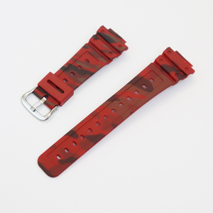 สายนาฬิกาซิลิโคนลายพรางใหม่ ขนาด 16 มม. สำหรับนาฬิกา <span class=keywords><strong>Casio</strong></span> <span class=keywords><strong>G</strong></span>-<span class=keywords><strong>Shock</strong></span> รุ่น GWB5600 DW56000 DW6900 - Product Image 4