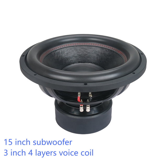 High Power Car Subwoofer 15 Inch Good Sales Auto Audio Speakers RMS 1500w Car Subwofoers 15 Inch