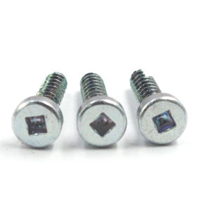 Tornillo de Seguridad Antirrobo para Cabeza de Cilindro, <span class=keywords><strong>Corte</strong></span> No Estándar, Recubrimiento de Zinc, Rosca Autoperforante, Junta Tórica de Sellado - Product Image 3