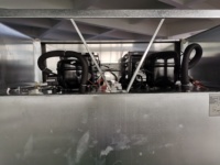 Réfrigérateur vertical pour l'hôtellerie commerciale, réfrigérateur à quatre portes, congélateur à quatre portes, refroidisseur en acier inoxydable, prix à Hyderabad