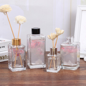 Cuboid sậy khuếch tán chai <span class=keywords><strong>40ml</strong></span> 80ml 120ml 150ml 200ml 250ml sang trọng nước hoa khuếch tán dầu chai thủy tinh - Product Image 6