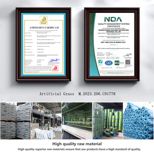 <span class=keywords><strong>Gazon</strong></span> artificiel durable et respectueux de l'environnement, fabriqué à partir de matériaux PE/PP haute densité ignifuges, <span class=keywords><strong>gazon</strong></span> recyclable - Product Image 5