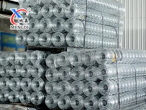 Gulungan jala kawat pagar pertanian tinggi 6 kaki simpul persegi pagar kuda - Product Image 6