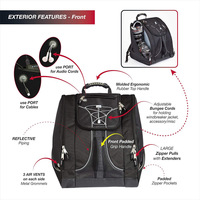 Sac de rangement personnalisé pour chaussures et casque de ski, sac à dos de voyage imperméable multifonctionnel, sac à dos de sport décontracté, sac à dos de ski