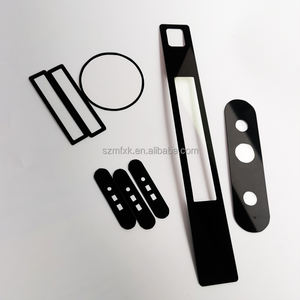 Corte personalizado 2,0mm Corning Gorilla <span class=keywords><strong>Glass</strong></span> 2,0 AGC Cubierta de vidrio Panel de vidrio templado - Product Image 2