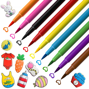 Penne coloranti alimentari pennarelli commestibili <span class=keywords><strong>biscotti</strong></span> per bambini punta Fine scrittori Gourmet per uova di Pasqua - Product Image 2