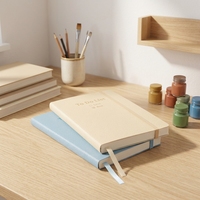 Carnets de notes, agendas et planificateurs personnalisés A5 A6 avec reliure cousue, couverture rigide en cuir PU, papier professionnel, fournitures scolaires, numériques