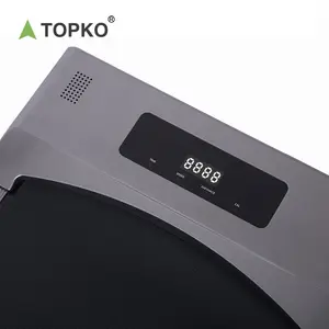 TOPKO comprar esteira elétrica dobrável doméstica portátil de instalação gratuita esteira plana fitness pequena fácil