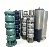Pompes immergées multi-étages en acier inoxydable pour l'extraction d'eau de puits profonds et le drainage des mines