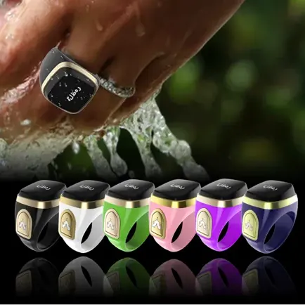 Fabrikant Tasbeeh Zikr Ring Islamitische Gift Moslim Gebed Herinnering Waterdichte Digitale Slimme Ring