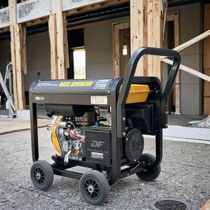 גנרטור דיזל נייד 2kw 3kw 5kw 7kw 7kw 8kw גנרטורים ביתיים 50/60hz תדר - Product Image 2