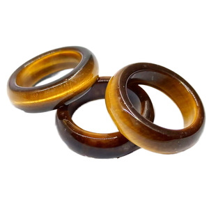 Horn <b>Rings</b> Bohemia Style Unisex Daily Wear Gift Jewelry <b>Plain</b> Design Natural Pattern Fashion <b>Rings</b> - Product Image 2