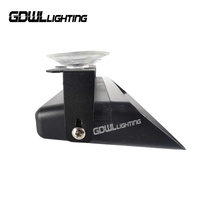 12V 24V 8LED 3 vatios luz estroboscópica tablero cubierta coche luz de advertencia de emergencia