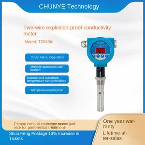 Medidor de Conductividad <span class=keywords><strong>Industrial</strong></span> en Línea, Medidor de pH a Prueba de Explosiones de Dos Cables, Sonda de Electrodo TDS, Sensor ORP, Instrumento T2030ic - Product Image 3