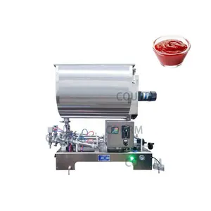 Hot Sale Cosmetic Cream Heating Mixing Filling Machine