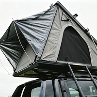 Tente de toit rigide en aluminium triangulaire de haute qualité, tente de toit pour voiture, tente de toit imperméable, Dachzelt, tente de toit pour camping-car